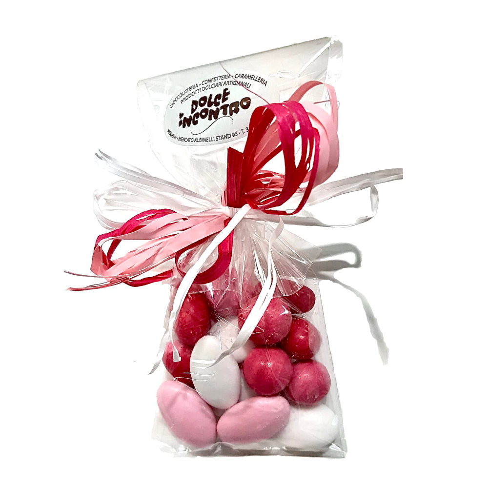 Conf. regalo confetti misti rosa